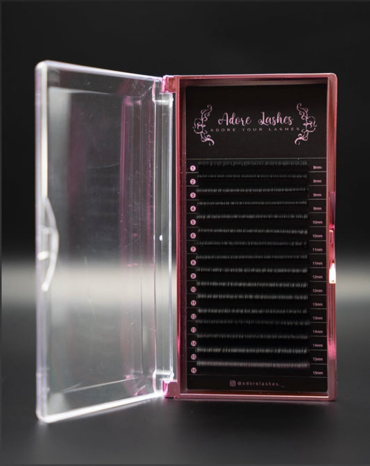 Bottom Lash Trays (5mm-10mm) J curl